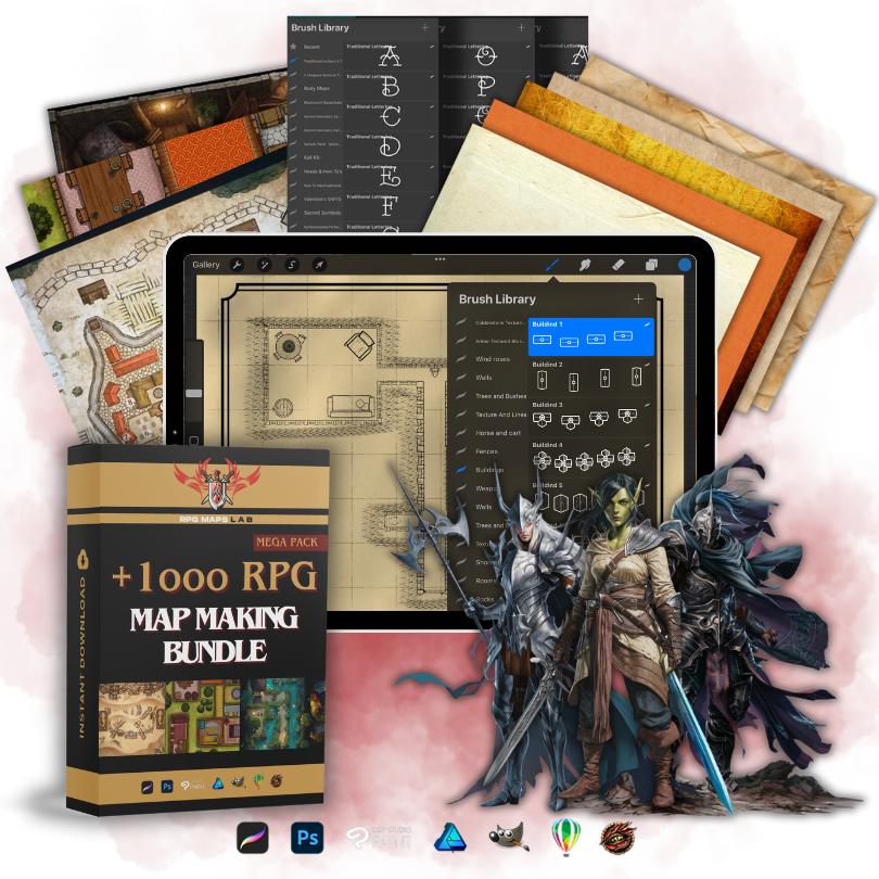 1000+ Mega Maps Making Bundle